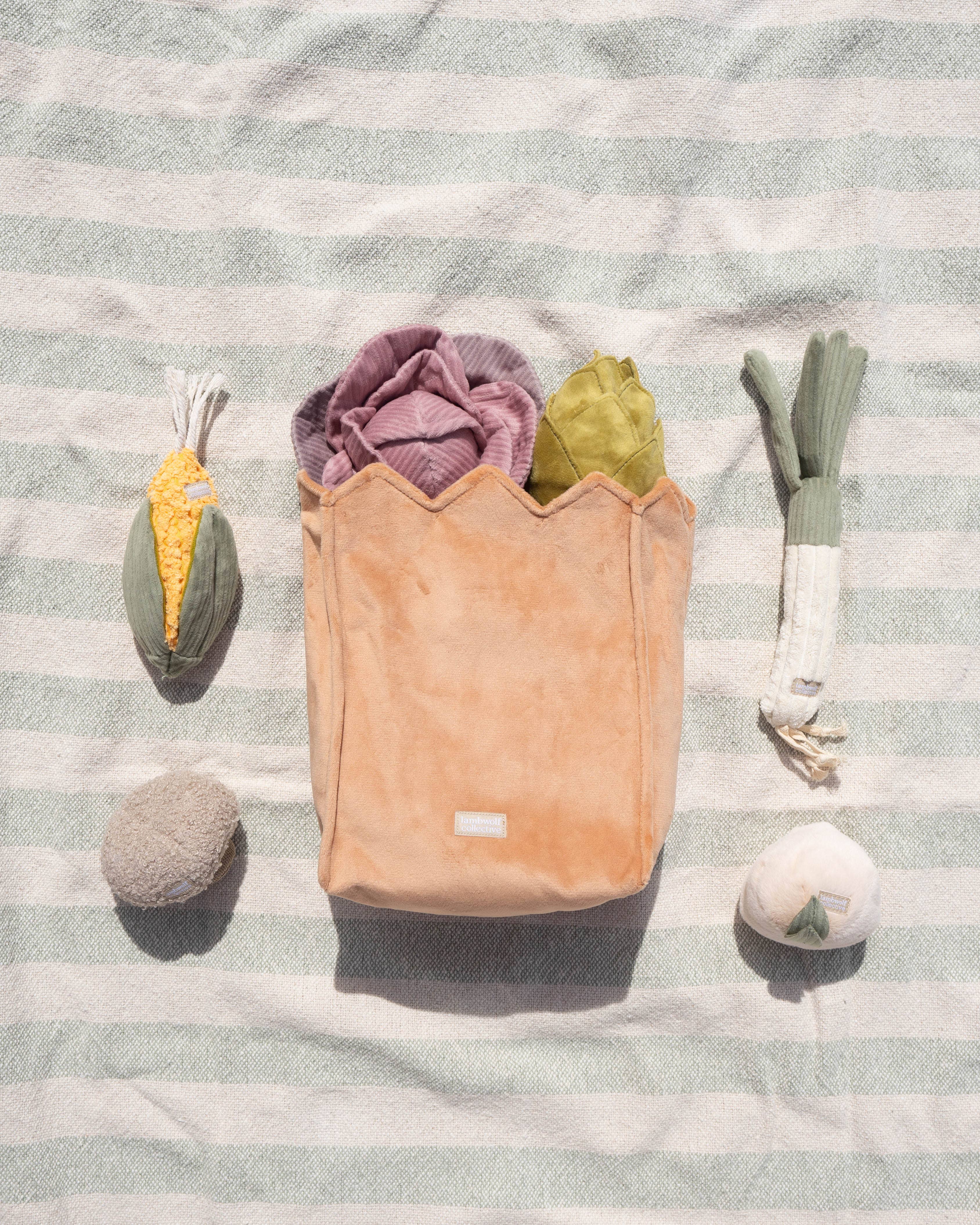 Farmers Market Set Enrichment Dog Toy
