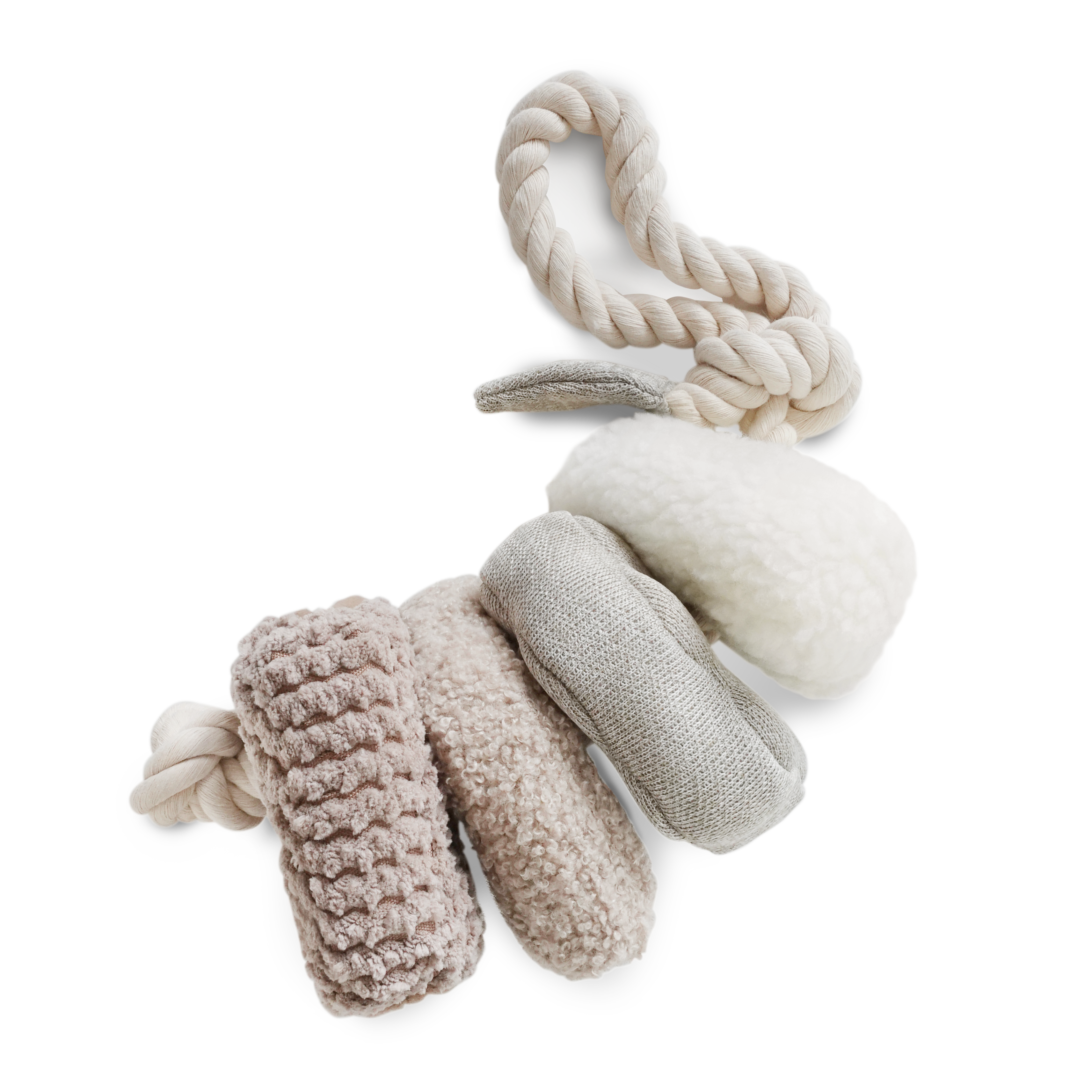 Plush Blocs Dog Toy